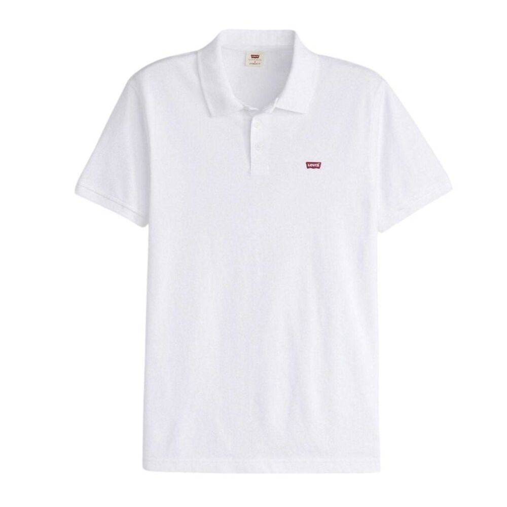 Levis Mens Logo Polo Shirt / White